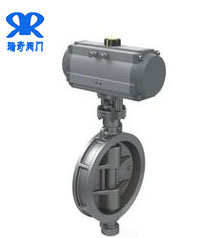 硬密封對夾氣動(dòng)<a href='http://www.51gomeng.com.cn/Product/diefa/' target='_blank'>蝶閥</a>